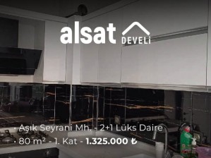 Develi Aşık Seyrani Mahallesinde Satılık 2+1 Lüks Daire