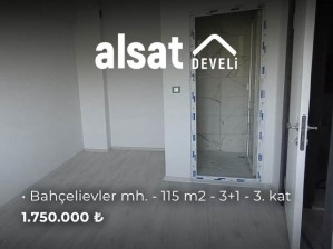 Develi Bahçelievler Anayol Üzerinde Satılık Lüks Daire