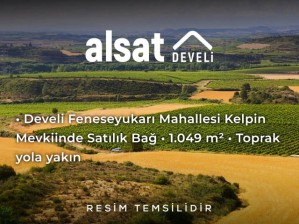 Develi Feneseyukarı Mahallesi Kelpin Mevkiinde Satılık Bağ