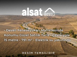 Develi Feneseyukarı Mahallesinde Konumu Güzel Satılık Tarla