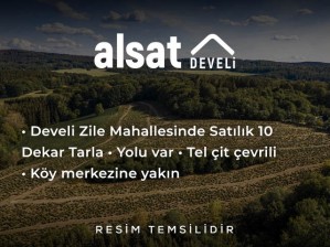 Develi Zile Mahallesinde Satılık 10 Dekar Tarla