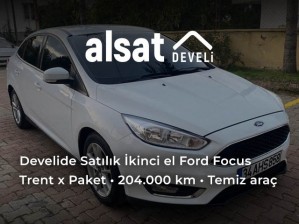 Develide Satılık İkinci el Ford Focus Trent x Paket