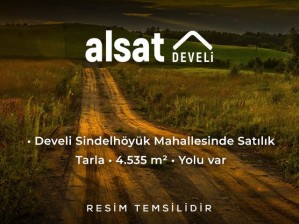 Develi Sindelhöyük Mahallesinde Satılık Tarla