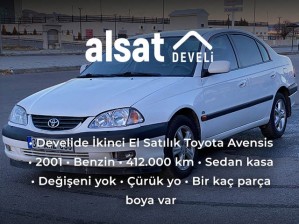 Develide İkinci El Satılık Toyota Avensis